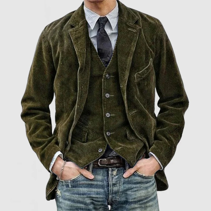 James - Corduroy Suit Jacket