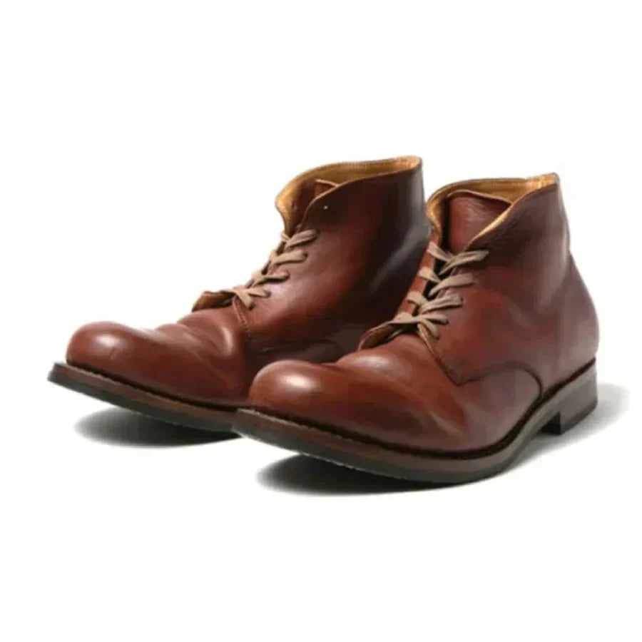 Stylish men's leather boots - Lowen