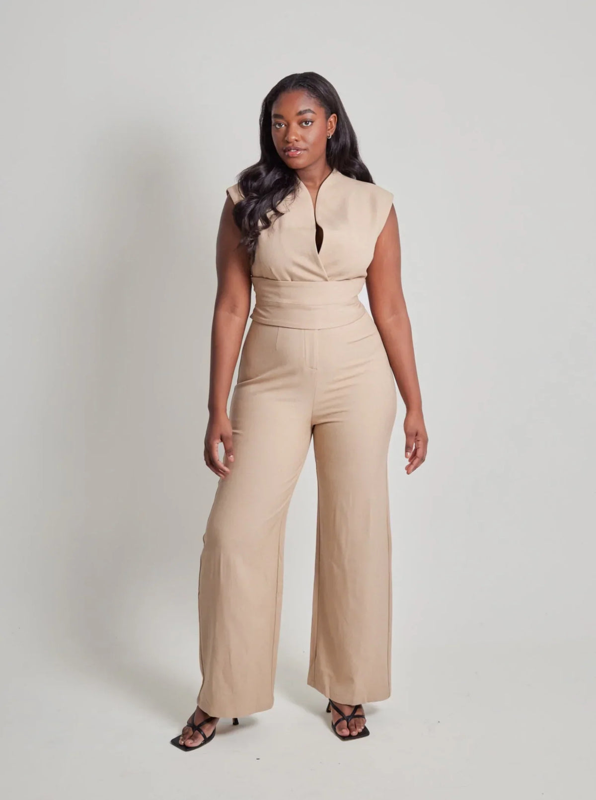 Isabella - Elegant Wide-Leg Jumpsuit