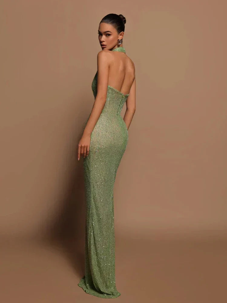 Nzmarket Valentina Luxury Maxi Dress – Flowing Formal Occasion Wear