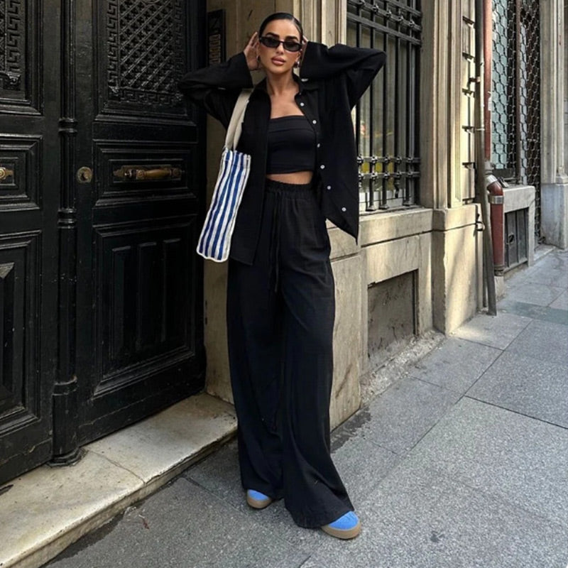 Alba - Luxury Cotton and Linen Outfit