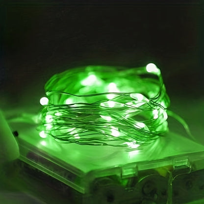 Nzmarket Copper Wire Battery Fairy Lights – 1m to 10m, Warm Yellow Glow