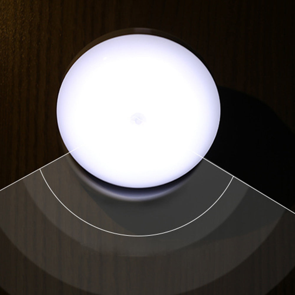 Nzmarket Indoor LED Motion Sensor Night Light – Auto On/Off, Soft Glow