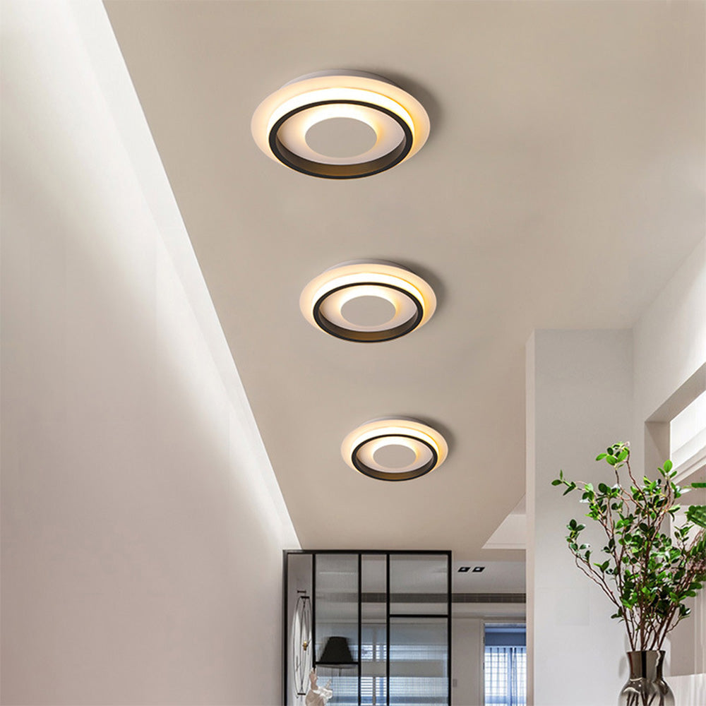 Nzmarket Geometric LED Flush Mount Ceiling Light – Square & Round