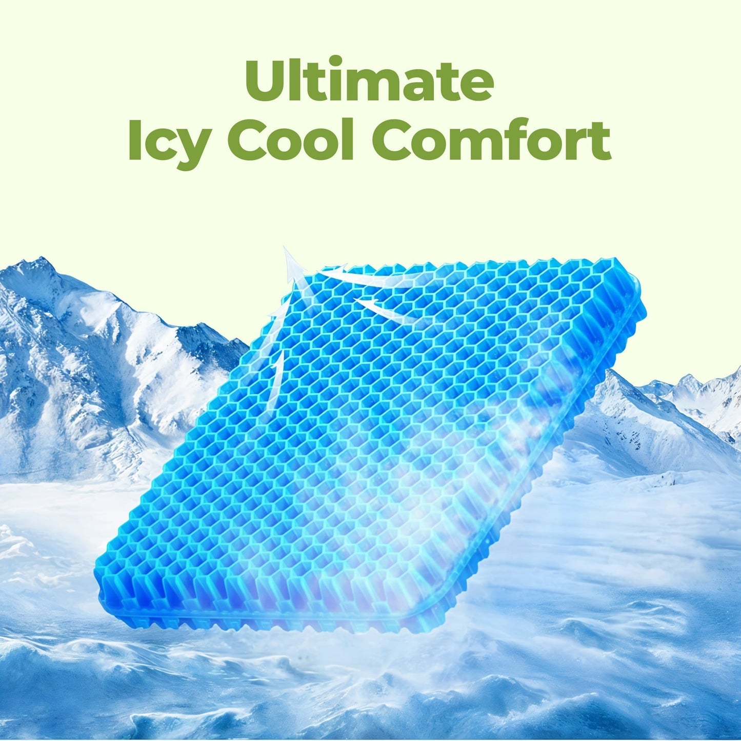 Honeycomb Gel Seat Cushion – Super Comfortable
