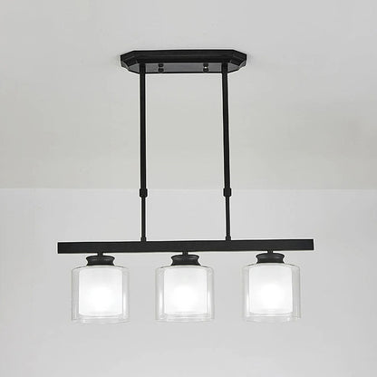 Nzmarket™ Modern Glass Globe Pendant Ceiling Light – Kitchen Island & Dining