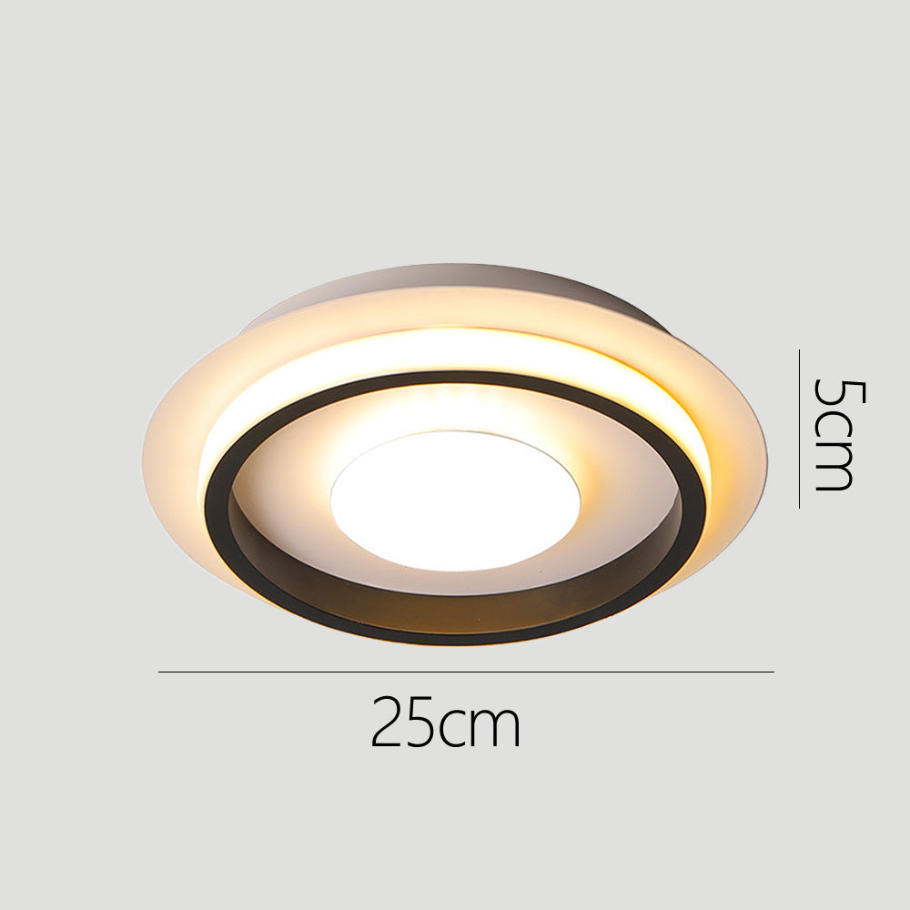 Nzmarket Geometric LED Flush Mount Ceiling Light – Square & Round