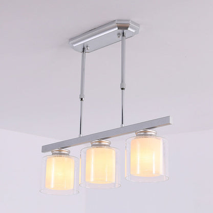 Nzmarket™ Modern Glass Globe Pendant Ceiling Light – Kitchen Island & Dining