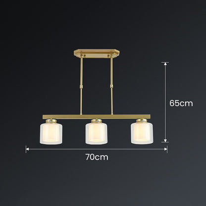 Nzmarket™ Modern Glass Globe Pendant Ceiling Light – Kitchen Island & Dining