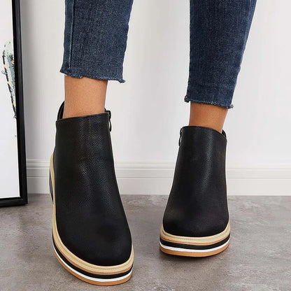 Alba - Elegant Wool-Lined Boots