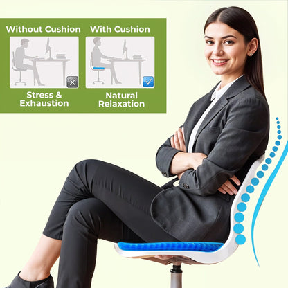 Honeycomb Gel Seat Cushion – Super Comfortable