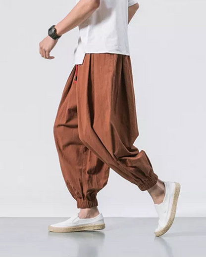 Ethan - Loose Cropped Pants