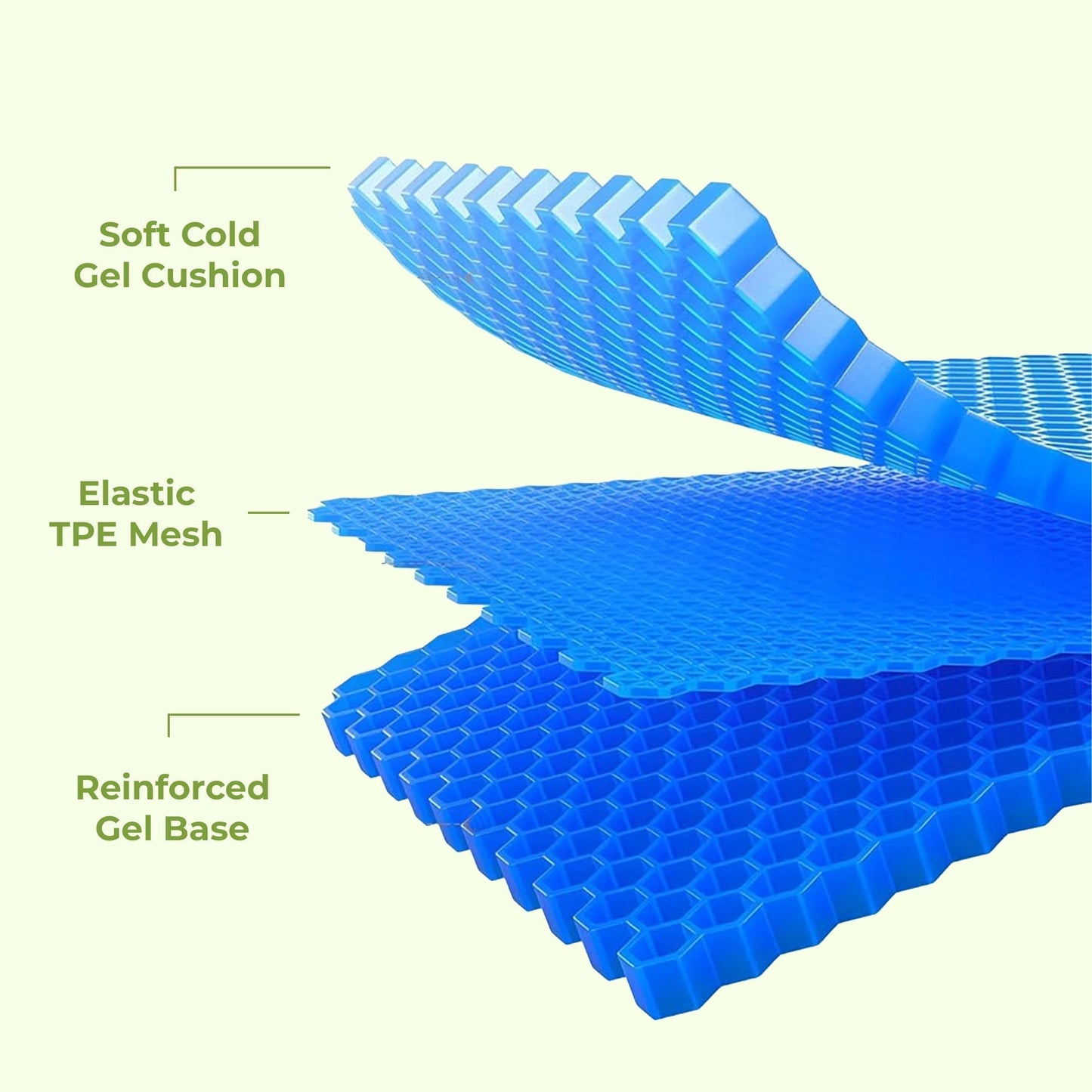Honeycomb Gel Seat Cushion – Super Comfortable