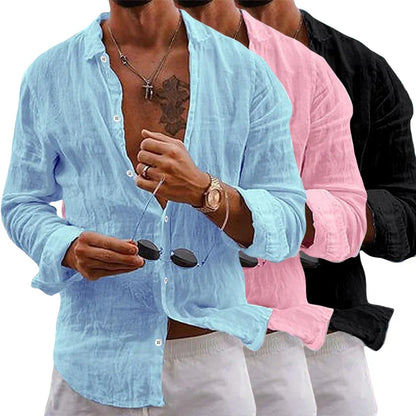 Louis - High Quality Linen Shirt