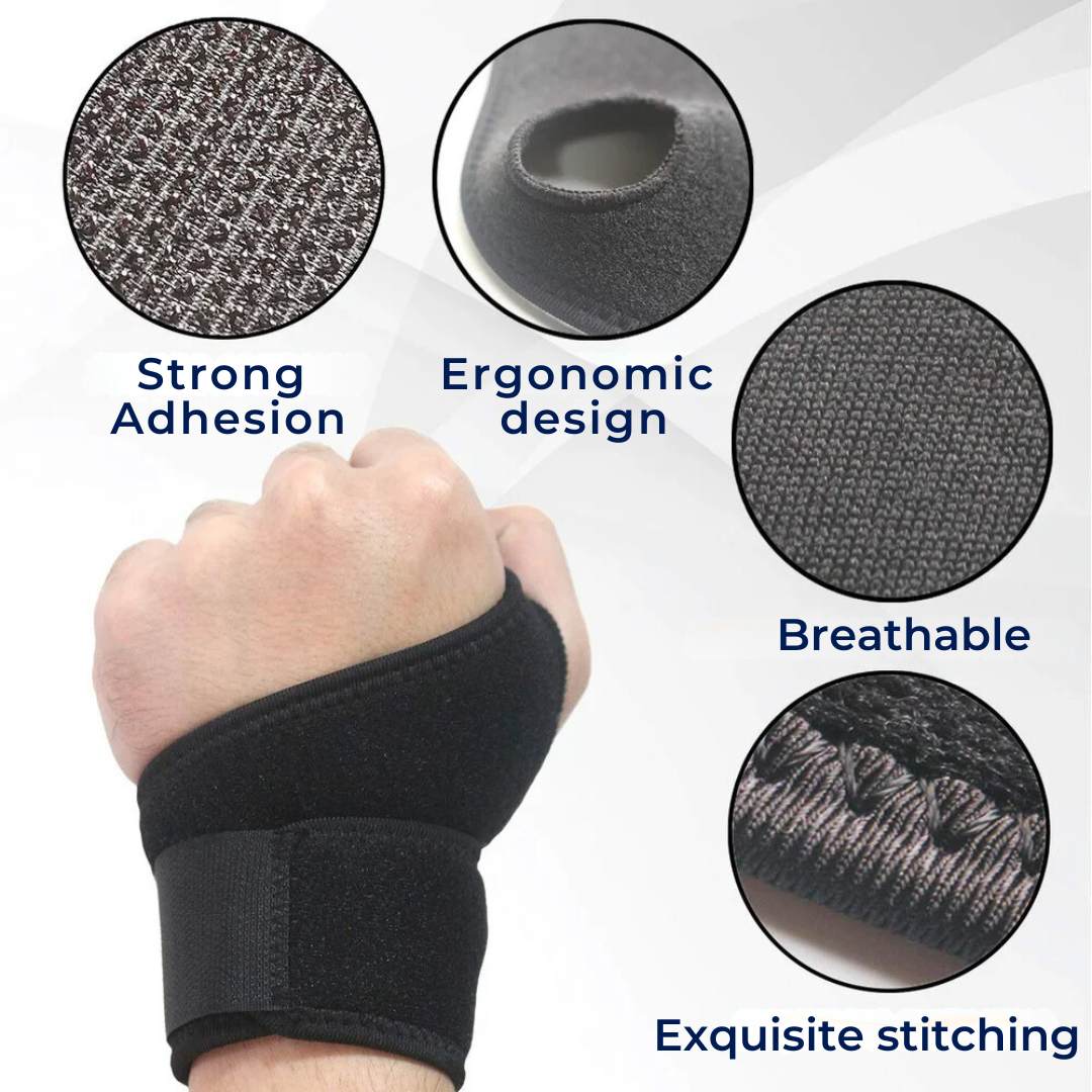 FlexiSupport Orthopedic Wrist Brace | Adjustable Fit
