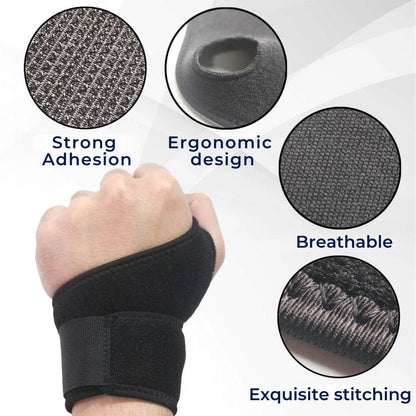 FlexiSupport Orthopedic Wrist Brace | Adjustable Fit