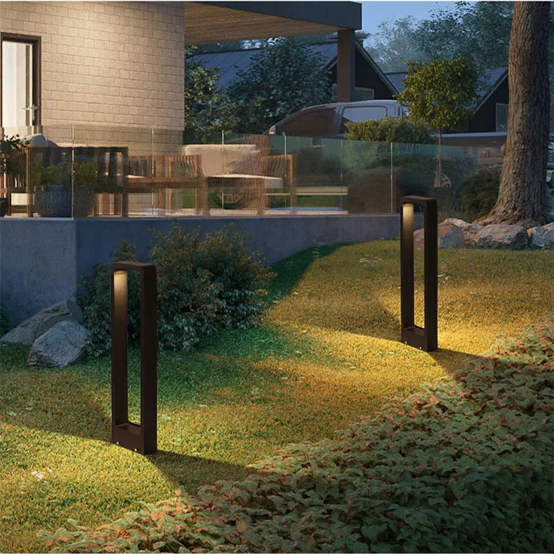 Nzmarket OutdoorGlow In-Ground Garden Path Light – Flush Mount, Warm LED