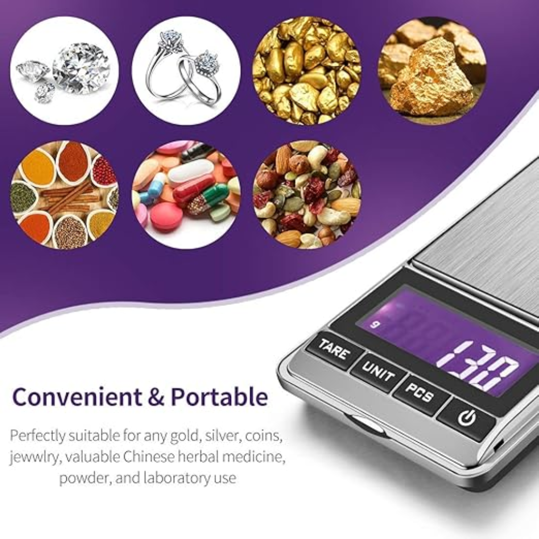 Nzmarket Compact Digital Pocket Scale – Precise & Reliable Measurements