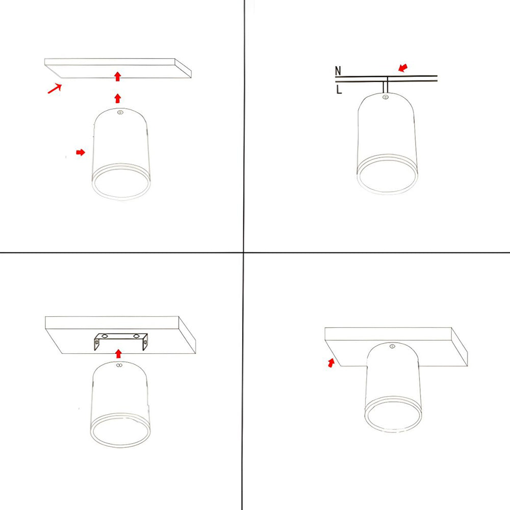 Nzmarket Recessed Aluminium LED Ceiling Downlight – Multiple Wattages & Colour Temps