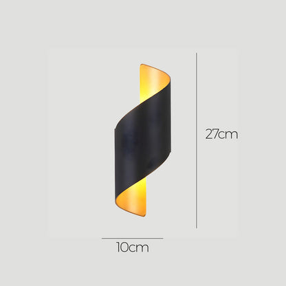 Nzmarket Minimalist Aluminium LED Wall Light – Warm White, Flush Mount