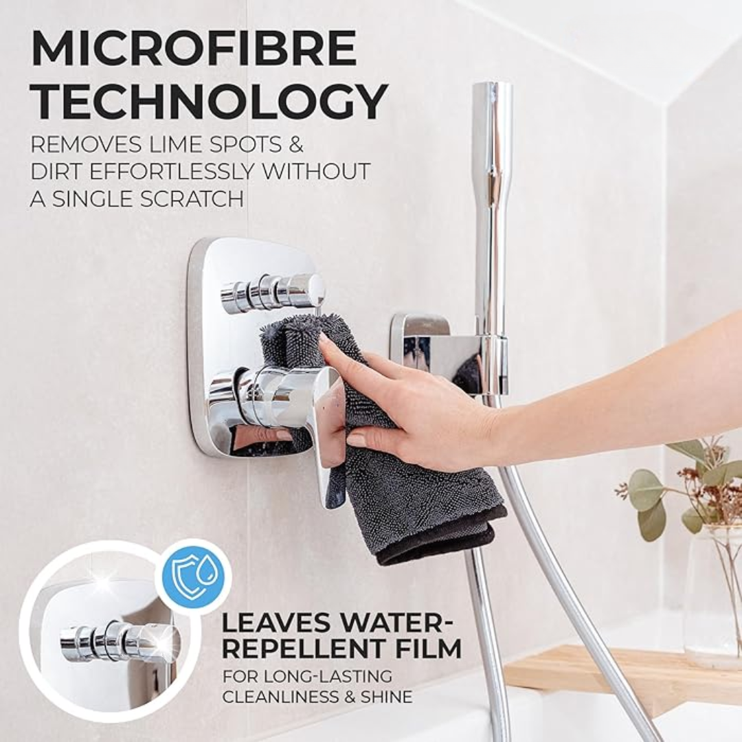 Nzmarket Super-Absorbent Microfibre Cleaning Towels – 2 Pack