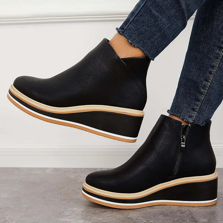 Alba - Elegant Wool-Lined Boots