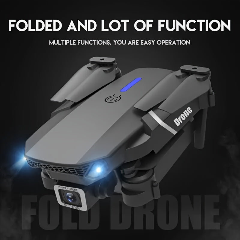 Nzmarket E88 Dual Camera WiFi FPV Drone – Altitude Hold, One-Key Return