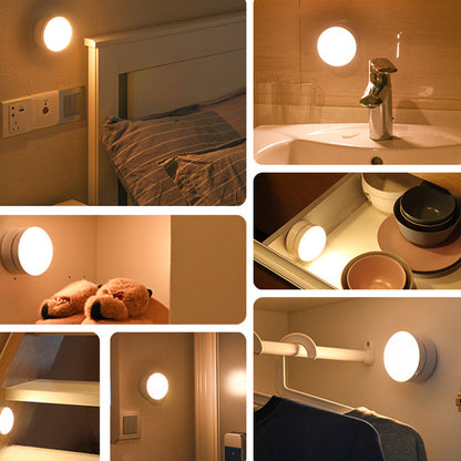 Nzmarket Indoor LED Motion Sensor Night Light – Auto On/Off, Soft Glow