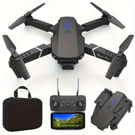 Nzmarket™ E88 Dual Camera WiFi FPV Drone – Altitude Hold, One-Key Return