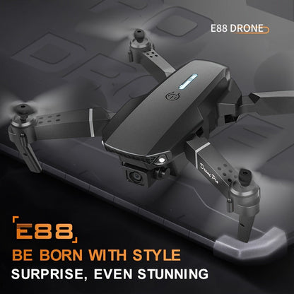 Nzmarket E88 Dual Camera WiFi FPV Drone – Altitude Hold, One-Key Return
