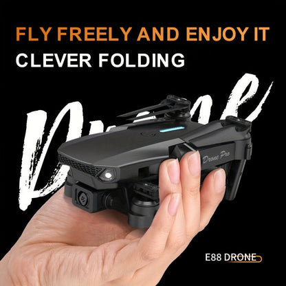 Nzmarket E88 Dual Camera WiFi FPV Drone – Altitude Hold, One-Key Return