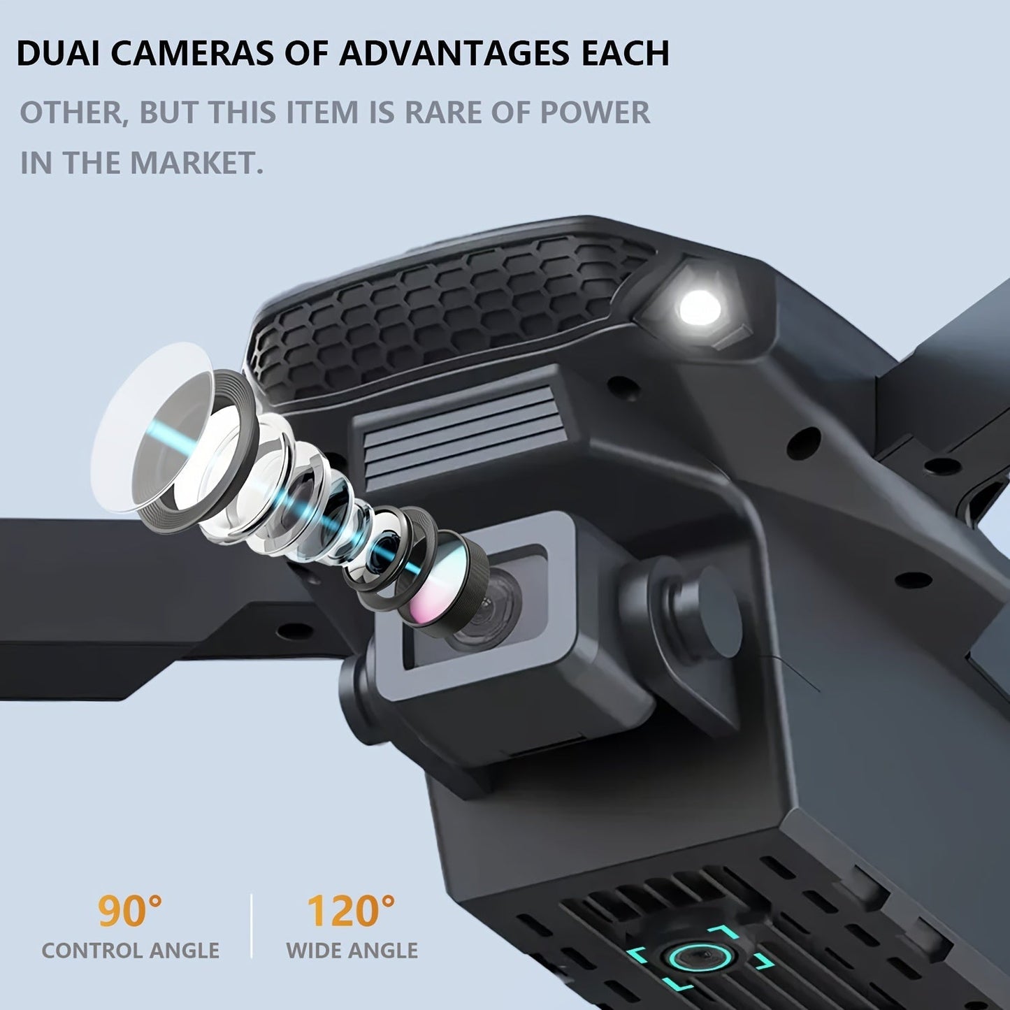 Nzmarket E88 Dual Camera WiFi FPV Drone – Altitude Hold, One-Key Return