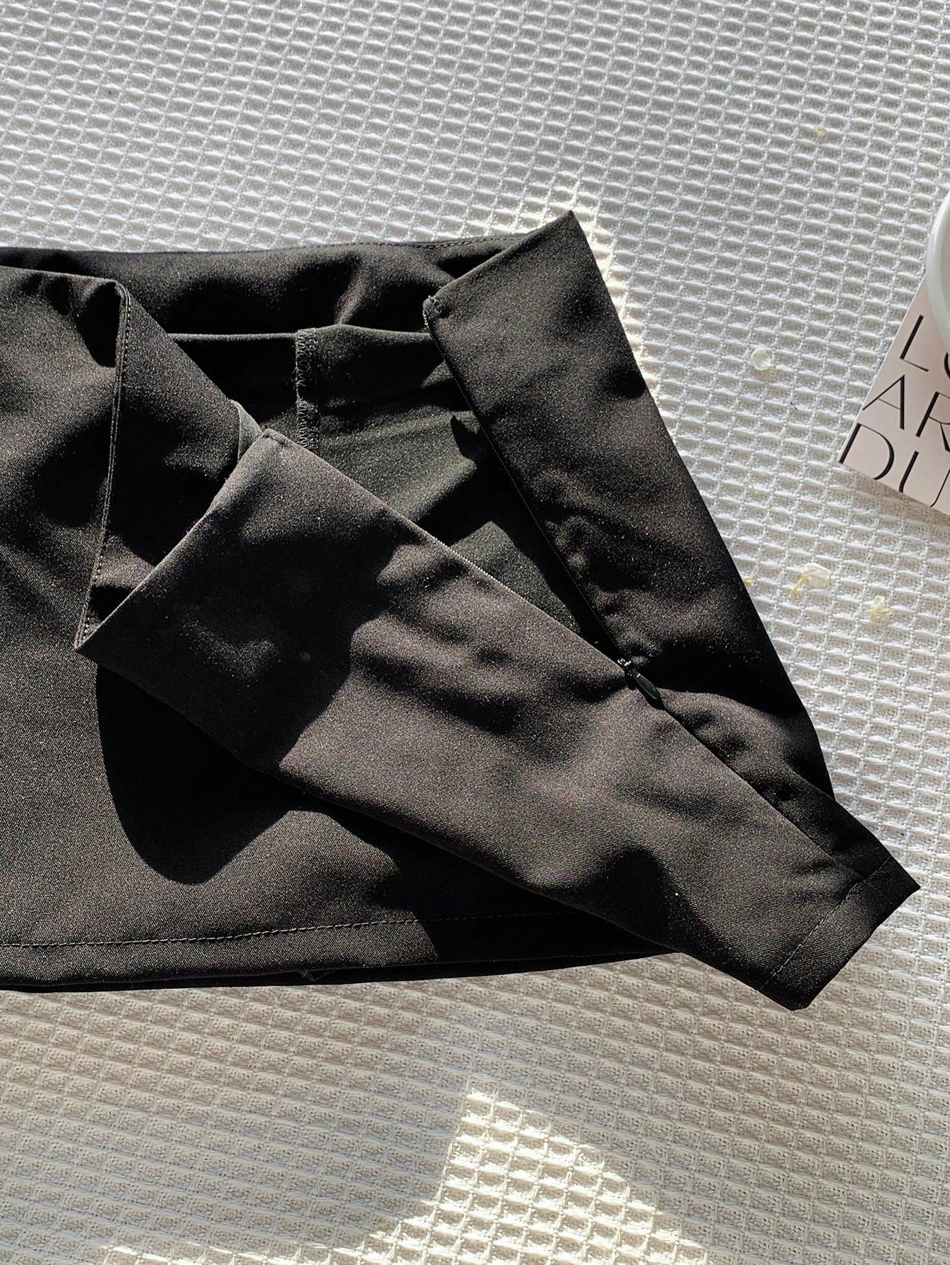 Nzmarket Valerie Low-Waist Mini Skirt – Solid Colour Summer Casual