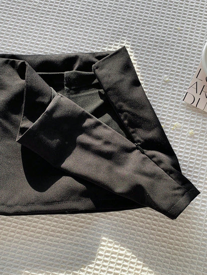 Nzmarket Valerie Low-Waist Mini Skirt – Solid Colour Summer Casual