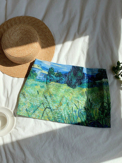 Nzmarket Valerie Low-Waist Mini Skirt – Solid Colour Summer Casual
