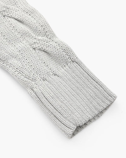 Kit | Men's Cable Knit Half-Zip Sweater