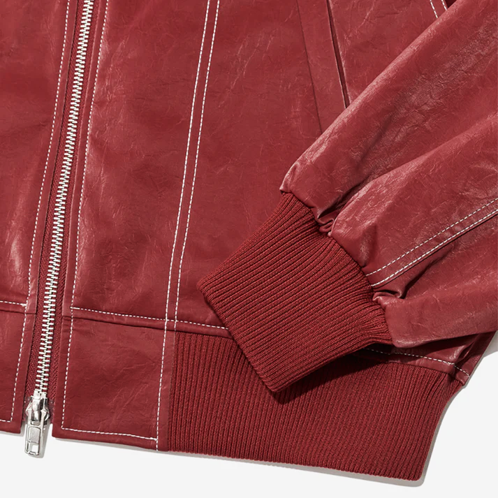 Ruby️ - Oversized Leather Jacket