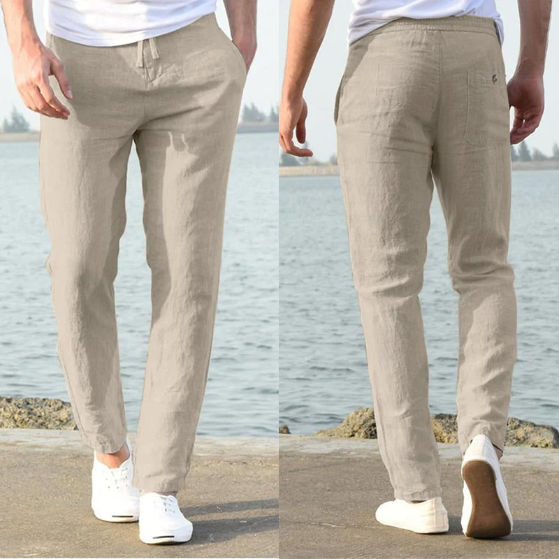 Eric - Men's Casual Linen Pants
