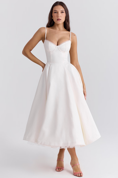 Vanna - Elegant satin party dress