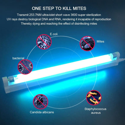 UV Disinfecting Germicidal Light - 8W Ultraviolet Germicidal Light
