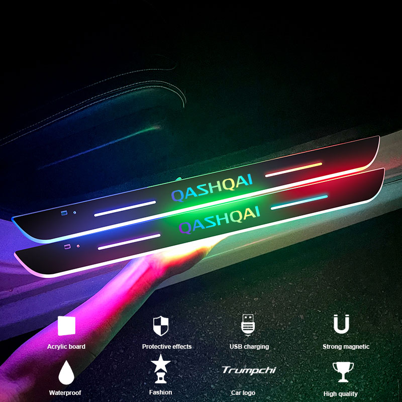 Nzmarket Magnetic Stick-On LED Car Lights – Waterproof, No Wiring