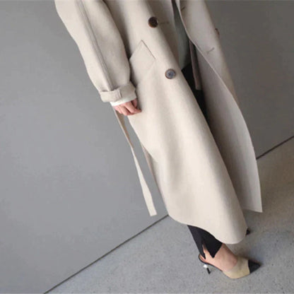 Penelope - Longline Wool Coat