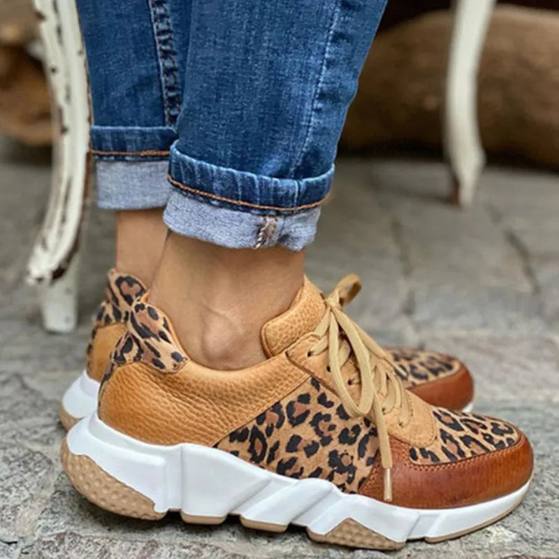 Aurora - Low-top Leopard Shoes