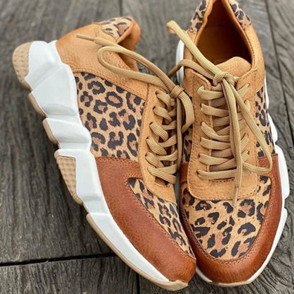 Aurora - Low-top Leopard Shoes