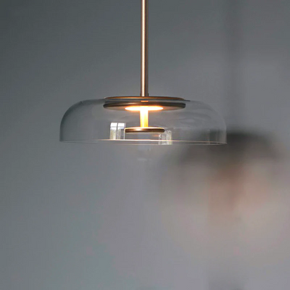 Nzmarket Modern Glass LED Pendant Ceiling Lamp – Warm Focused Light