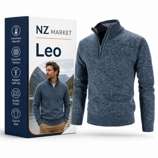 Leo - Half Zip Sweater