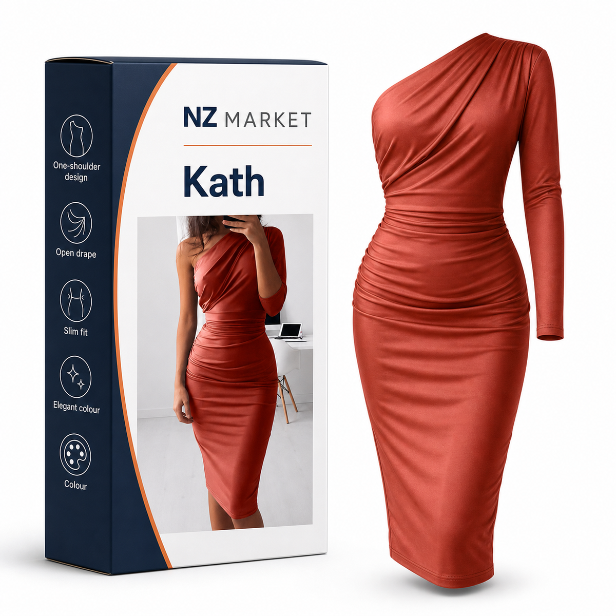 Kath - Stylish Bodycon Dress for a Breathless Silhouette