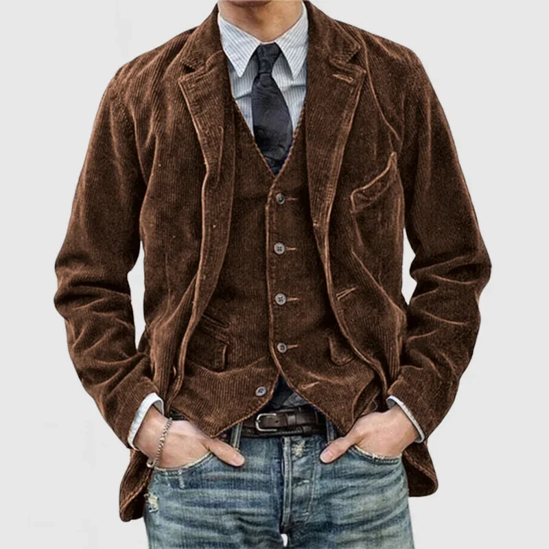 James - Corduroy Suit Jacket
