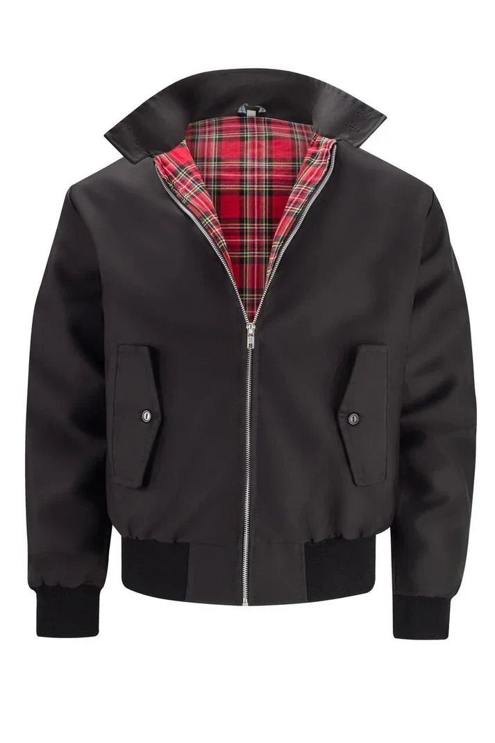 Mathieu – Veste Urbaine Homme Avec Doublure À Carreaux Et Col Classique