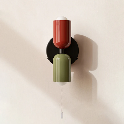 Nzmarket Dual Up & Down Outdoor Wall Sconce – Modern Glass & Metal